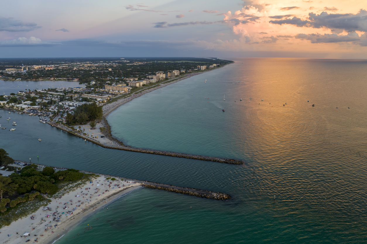Florida Gulf Coast beach