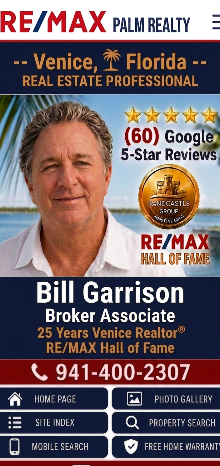 Bill Garrison Venice Florida real estate professional